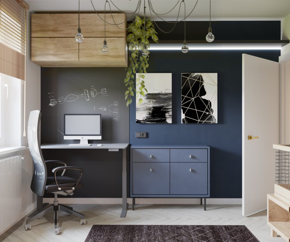 pomysł na pokój do pracy