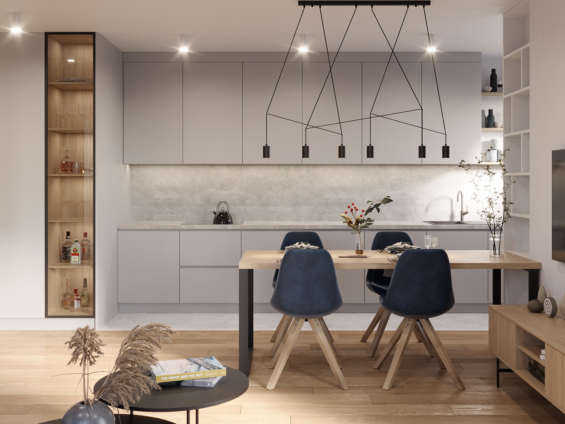 Kraków, ul. Myśliwska - Projektowanie wnętrz Kraków - Architekt wnętrz ...