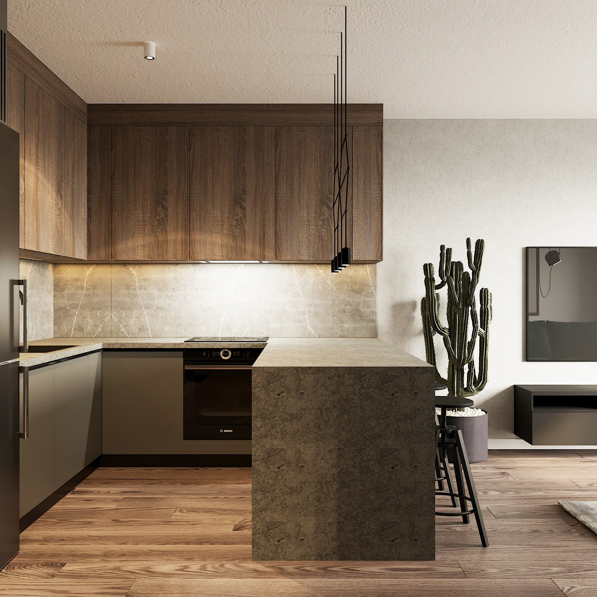 Kraków, ul. Walerego Sławka - Projektowanie wnętrz Kraków - Architekt ...