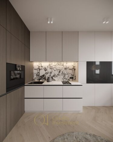 marmur calacata kuchnia